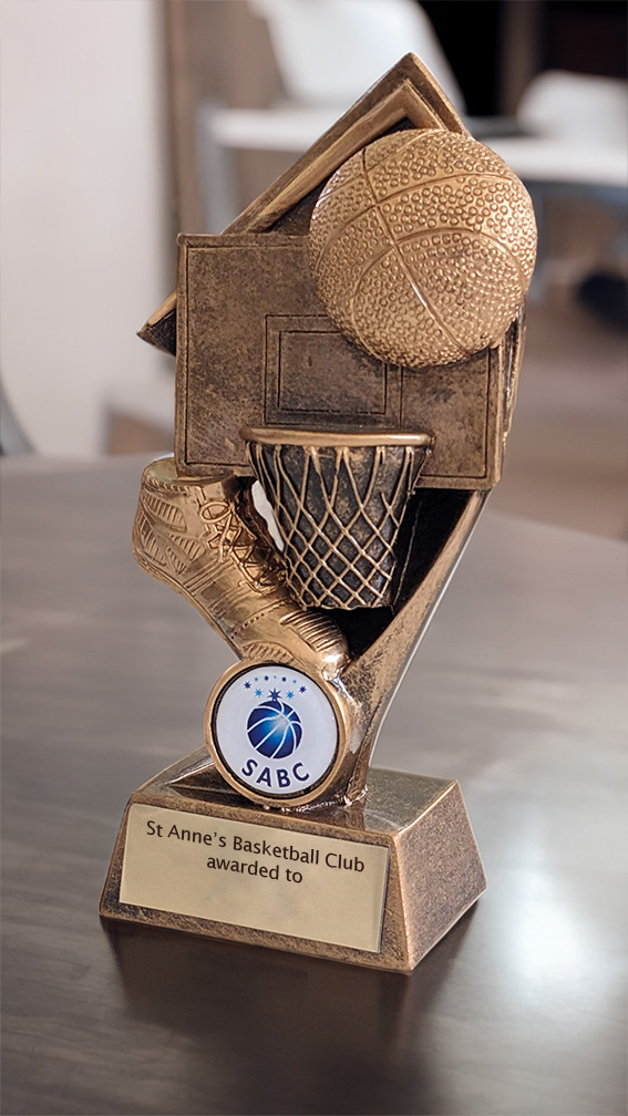 SABC award trophy awarded to ...