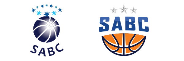 Our old SABC logo and our new logo from 2024